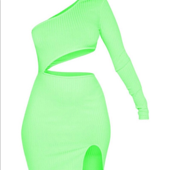 Dresses | Neon Green Cut Out Dress | Poshmark Dresses | Neon Green Cut Out Dress | Poshmark